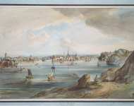 Martin Johann Fredrik View of Stockholm from Lake Malaren  - Hermitage